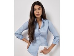 Kustom Kit KK 702 (6-24) Halenka Oxford s dlouhým rukávem 43.0702 white 2
