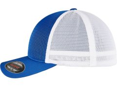Flexfit 360/360T 6 panelová síťovaná kšiltovka 55.0360 royal/white 4