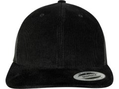 Flexfit 6606CT 6 panelová manšestrová kšiltovka 55.06CT black 3