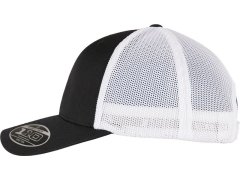 Flexfit 110RT/110RA 6 panelová Trucker kšiltovka "Recycled" 55.10RT black/white 2