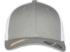 Flexfit 6511RM 6 panelová Trucker kšiltovka "Recycled" 55.11RM grey/white 1
