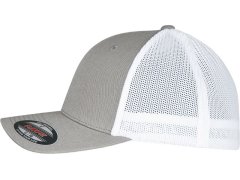Flexfit 6511RM 6 panelová Trucker kšiltovka "Recycled" 55.11RM grey/white 3