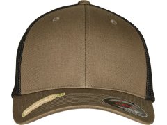Flexfit 6511RM 6 panelová Trucker kšiltovka "Recycled" 55.11RM olive/black 1