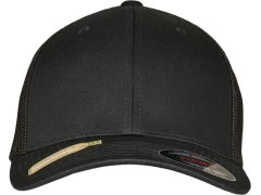 Flexfit 6511RM 6 panelová Trucker kšiltovka "Recycled" 55.11RM black/black 1