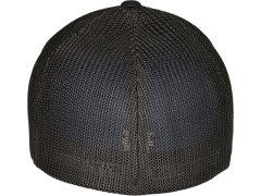 Flexfit 6511RM 6 panelová Trucker kšiltovka "Recycled" 55.11RM black/black 3