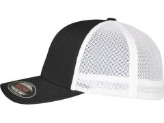 Flexfit 6511RM 6 panelová Trucker kšiltovka "Recycled" 55.11RM black/white 2