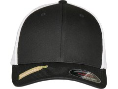 Flexfit 6511RM 6 panelová Trucker kšiltovka "Recycled" 55.11RM black/white 3