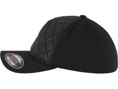 Flexfit 6277Q 5 panelová kšiltovka "Diamond Quilted" 55.277Q black 4