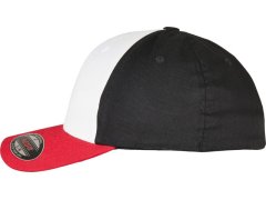 Flexfit 6277T/6277TT 6 Panelová kšiltovka Flexfit Wooly Combed 55.277T red/white/black 1
