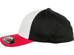 Flexfit 6277T/6277TT 6 Panelová kšiltovka Flexfit Wooly Combed 55.277T red/white/black 3