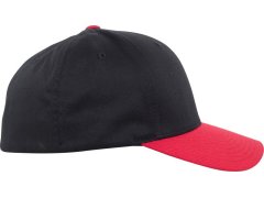 Flexfit 6277T/6277TT 6 Panelová kšiltovka Flexfit Wooly Combed 55.277T black/red 7