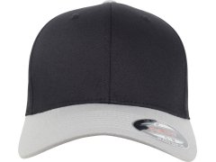 Flexfit 6277T/6277TT 6 Panelová kšiltovka Flexfit Wooly Combed 55.277T black/silver 2