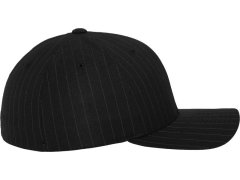 Flexfit 6195P 6 panelová kšiltovka "Pinstripe" 55.6195 black/white 1