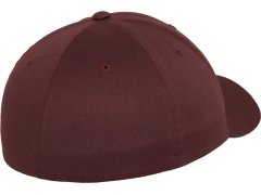 Flexfit 6277 6 Panelová kšiltovka Flexfit Wooly Combed 55.6277 maroon 3