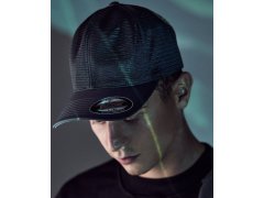 Flexfit 6360/6360T 6 panelová kšiltovka "Omnimesh" 55.6360 black 1