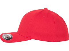 Flexfit 6477 6 panelová kšiltovka 55.6477 red 1