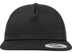 Flexfit 6502 5 panelová Snapback kšiltovka 55.6502 black 7