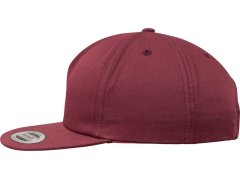 Flexfit 6502 5 panelová Snapback kšiltovka 55.6502 maroon 7