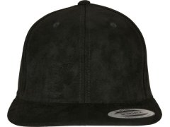 Flexfit 6089SU/6089CH 6 panelová Snapback kšiltovka "Suede" 55.689S black 8