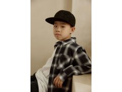 Flexfit 6089SU/6089CH 6 panelová Snapback kšiltovka "Suede" 55.689S black/black 4