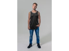 Build your Brand BY 009 Síťované tílko 56.0009 white/black 2