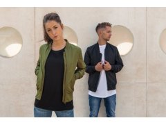 Build your Brand BY 044 Dámská bomber bunda 56.0044 dark olive 5