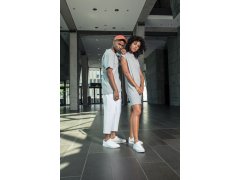 Build your Brand BY 101 Tričkové šaty se stojáčkem 56.0101 dusk rose 4
