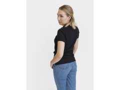 Pure Waste PQW Dámské piqué polo z&nbsp;těžké bavlny 74.0PQW black 7