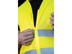 Korntex KXCMZ – Rhodes Hi-Vis síťovaná bezpečnostní vesta 76.XCMZ hi vis orange 1