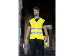 Korntex KXCMZ – Rhodes Hi-Vis síťovaná bezpečnostní vesta 76.XCMZ hi vis orange 2