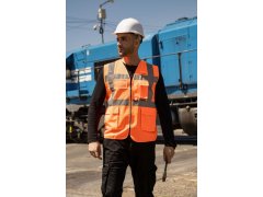 Korntex KXEXQ – Athens Hi-Vis multifunkční vesta 76.XEXQ hi vis orange 1