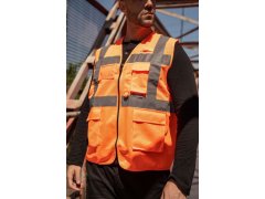 Korntex KXEXQ – Athens Hi-Vis multifunkční vesta 76.XEXQ hi vis orange 4