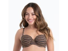 Style Cosima Top Bikini - horní díl 8724-1 black - RosaFaia 1