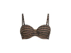 Style Cosima Top Bikini - horní díl 8724-1 black - RosaFaia 4
