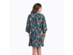 Plážové šaty Anita Manihi 8674 Lagoon: Tropická elegance s&nbsp;leopardím šarmem 2