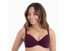 Style Celine Top Bikini - horní díl 8846-1 bordová - RosaFaia 1