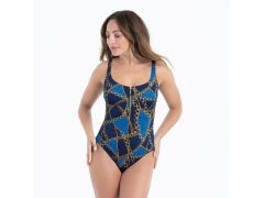 Style Elouise jednodílné plavky 7785 modrý denim - RosaFaia 1