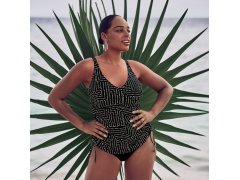 Style Malaika Top tankini - horní díl 8851-1 black - RosaFaia 4