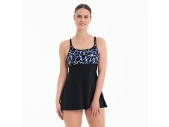 Style Jena Top Care-tankini-horní díl 6571-1 schwarz/pool blue - Anita Care 1