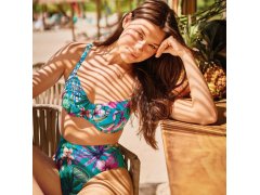 Style Federica Top Bikini - horní díl 8830-1 capri blue - RosaFaia 3