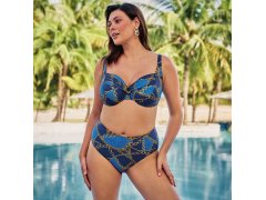 Style Hermine Top Bikini - horní díl 8795-1 modrý denim - RosaFaia 4