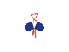 Style Luisa Top Bikini - horní díl 8804-1 modrá oceán - RosaFaia 7
