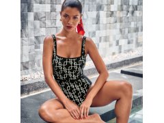 Style Dalida jednodílné plavky 7229 černobílá - Anita Classix 4