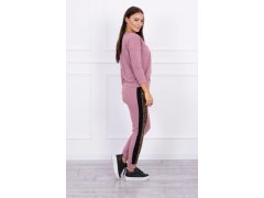 Sada s&nbsp;leopardím potiskem tmavě růžová 3