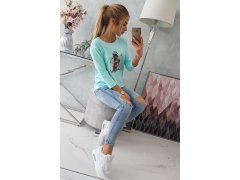 Halenka s potiskem Original mint 5