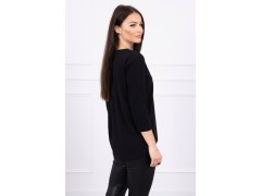 Halenka s potiskem Star Style černá 2