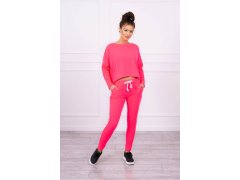 Sada s&nbsp;oversize halenkou růžová neonová 1