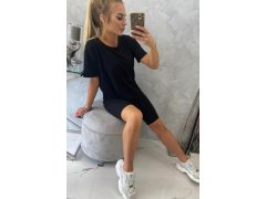 Souprava top+legíny černá 5