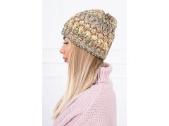 Kšiltovka K156 khaki + žlutá 6