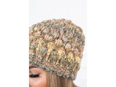 Kšiltovka K156 khaki + žlutá 7